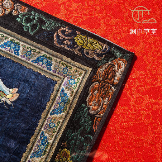 清代蝶恋花刺绣（已装裱带框) 商品图3