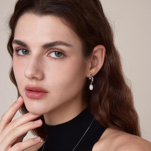 ARSIS 丨 流光系列 波光月影耳坠 商品图4