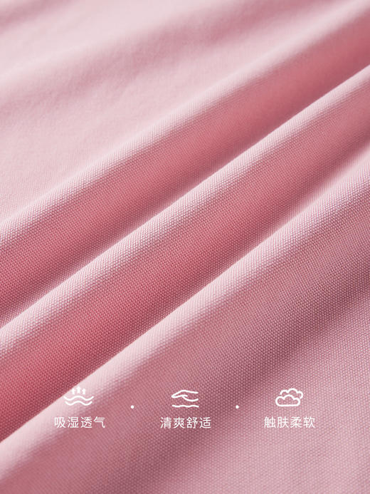 【五折购】熙世界休闲POLO领连衣裙女短袖2025夏新款甜美学院风收腰裙子 商品图2