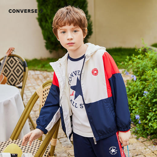 CONVERSE 春 大童小童 夹克 CNVN-LO-D710 商品图2