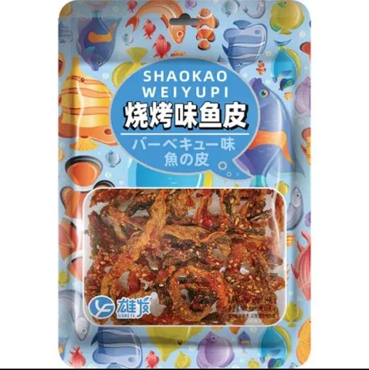 雄发烧烤味鱼皮80g 商品图0