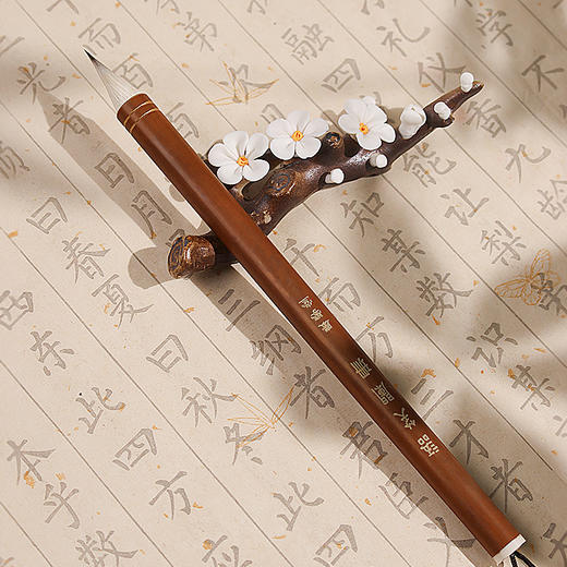 【庆学堂】语笑阑珊 书法鸡距笔  小楷/小行书/小行楷  隋唐小楷 抄经专用笔 商品图3