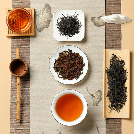 【万事如意】去寻武夷山原产 特级正山小种 红茶礼盒装 净含量250g 商品图6