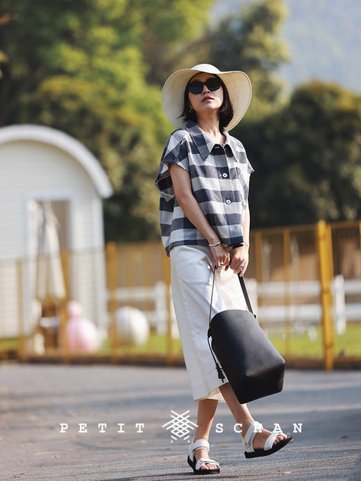 PETIT SCHAN小闪 BAG#005 Beyond deion 不可方物 精选头层牛皮托特水桶包 商品图4