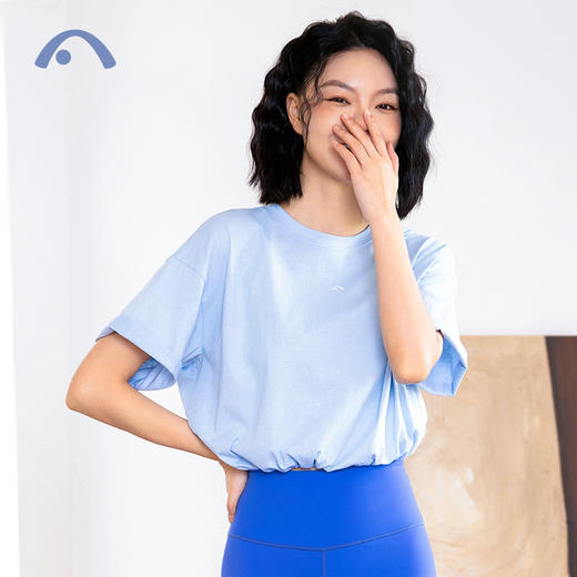 2024爱暇步春夏新品瑜伽运动健身跑步炸街时尚外罩衫A24018CT 商品图10