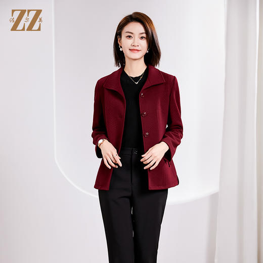 佐尔美春季新款 经典舒适百搭上衣外套女E33SO30 商品图0