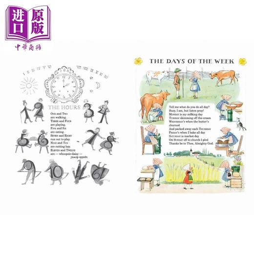 【中商原版】一年光境 Elsa Beskow Around the Year 英文原版 儿童绘本季节图画书 儿童读物 精装中古绘本 进口童书 4-6岁 商品图1