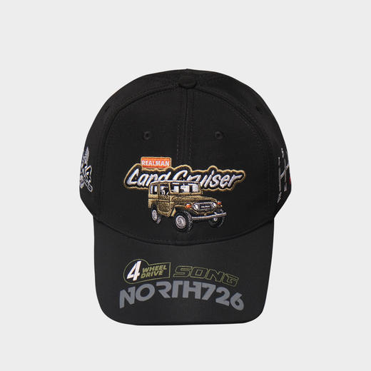 夏季款丰田车Landcruiser透气网眼鸭舌帽越野车帽百搭绣花棒球帽 CAP-202-W96 商品图0