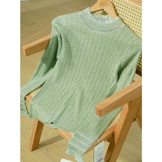 欧芮儿冬季新款长袖打底针织衫女内搭洋气修身显瘦紧身毛衣薄 商品图1