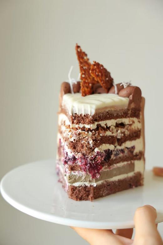 巧克力焙茶莓果蛋糕 商品图5