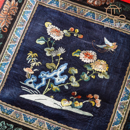 清代蝶恋花刺绣（已装裱带框) 商品图2