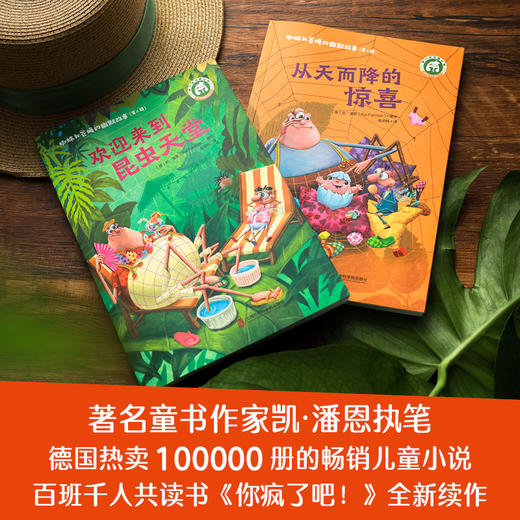 蜘蛛和苍蝇的幽默故事 第二辑 （从天而降的惊喜+欢迎来到昆虫天堂） 商品图0