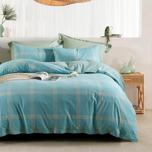 【远梦】日式水洗纯棉四件套 商品图9