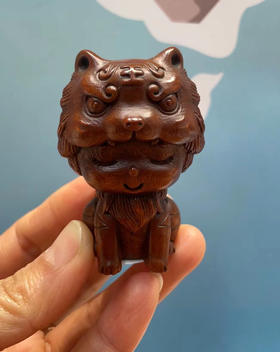 虎妞°做旧黄杨木小摆件