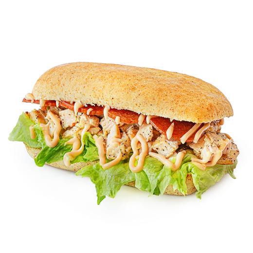 烟熏鸡胸肉萨拉米帕尼尼 商品图0