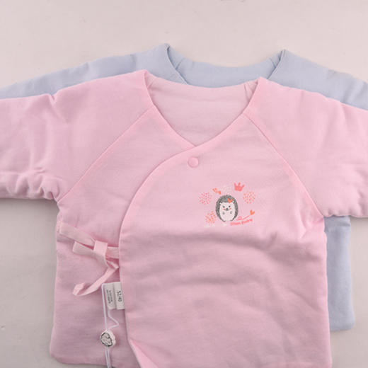 棉果果秋冬季男童女童内衣铺棉半背衣M401110818602 商品图7