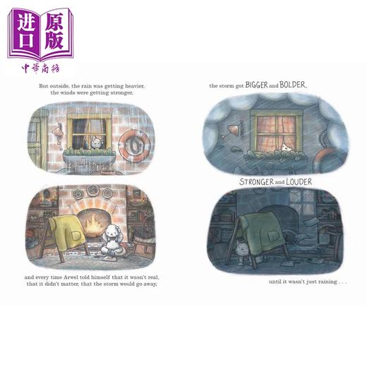 【中商原版】风暴猫 Magenta Fox Storm-Cat 英文原版 儿童绘本 动物故事图画书 进口童书 天气与儿童情感感受读物 3-7岁 商品图3