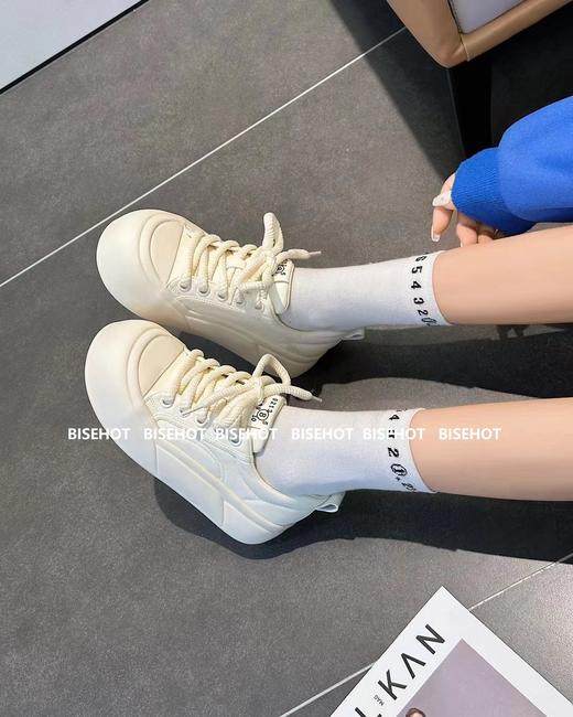 新品真皮厚底百搭休闲面包鞋997B41521（W） 商品图6