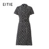 EITIE爱特爱夏季新款气质翻领复古修身外套两穿（连衣裙）7704405 商品缩略图5