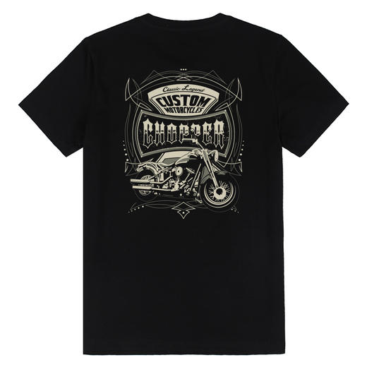 夏季新款欧美复古motor机车ins潮牌户外短袖T恤体恤男夏季新款男 NMT-2110 商品图3