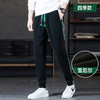 【雪尼尔】【新款DSK】大依优型大码束脚运动休闲裤加肥加大男装舒适胖子肥佬百搭运动裤长裤 商品缩略图0