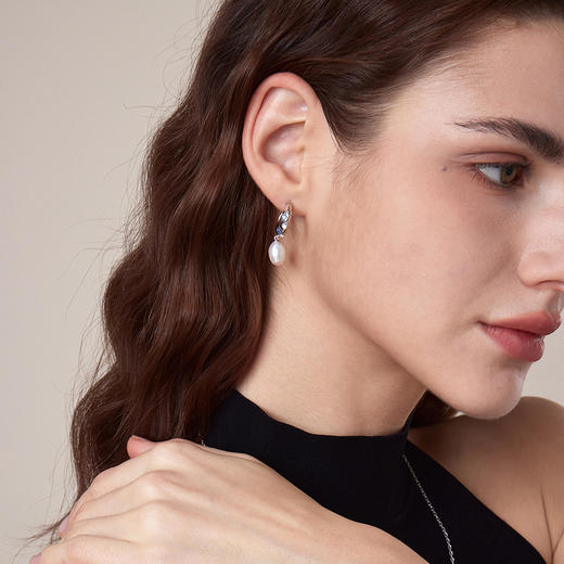 ARSIS 丨 流光系列 波光月影耳坠 商品图3