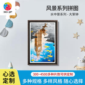 心选定制 H2630 水中景系列-大笨钟