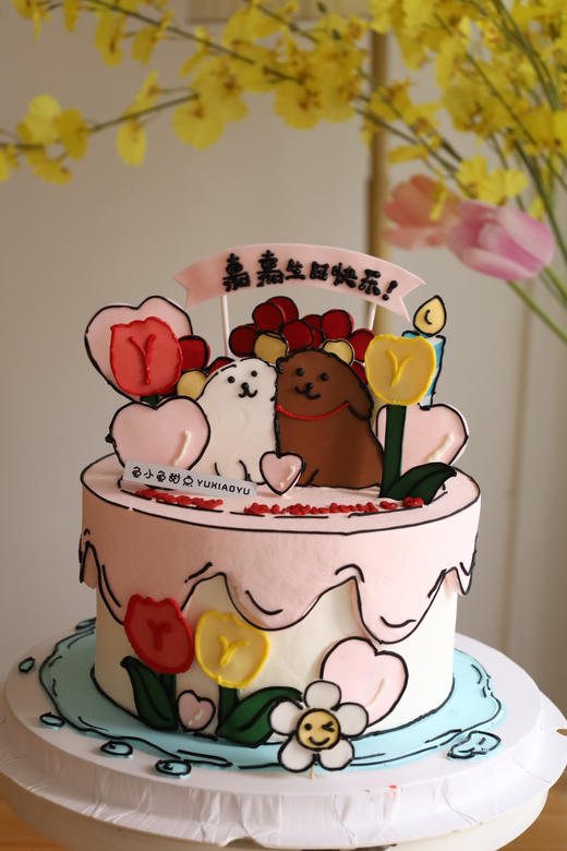 漫画风线条小狗 商品图2