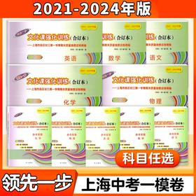 2021-2024年版上海一模卷 语文 数学 英语 物理 化学 道德与法制