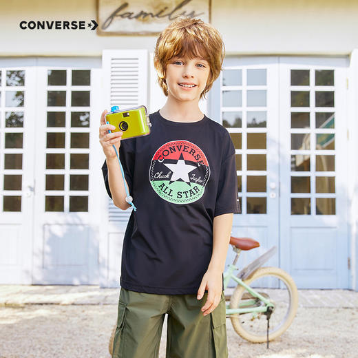 CONVERSE 夏 大童小童 短袖T恤 CNVN-TE-D928 商品图8