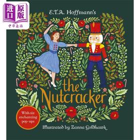 【中商原版】胡桃夹子立体书 The Nutcracker 英文原版 儿童立体绘本 童话寓言故事书 精装进口儿童读物 童书5-9岁 经典故事