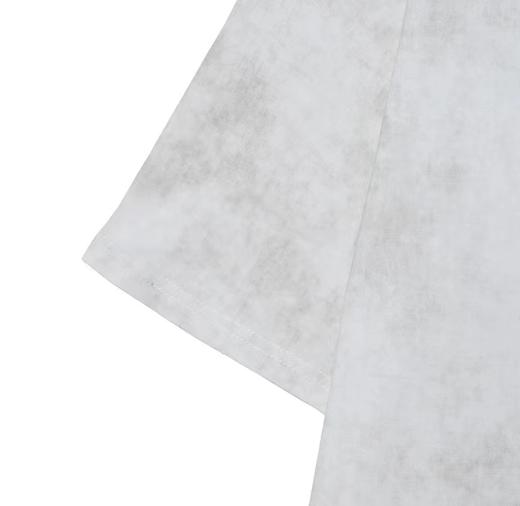 T5B67580夏季新款重工花图案印花短袖t恤男女宽松半袖体恤潮圆领时尚情侣 商品图4