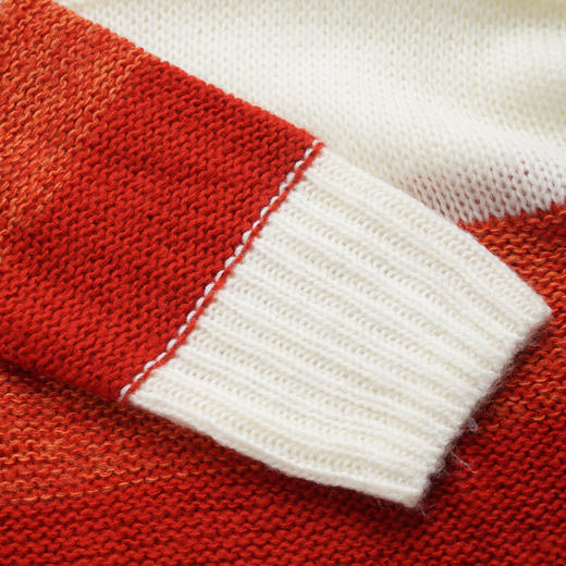 欧芮儿长袖慵懒风毛衣女套头新品宽松显瘦韩版网红上衣 商品图3