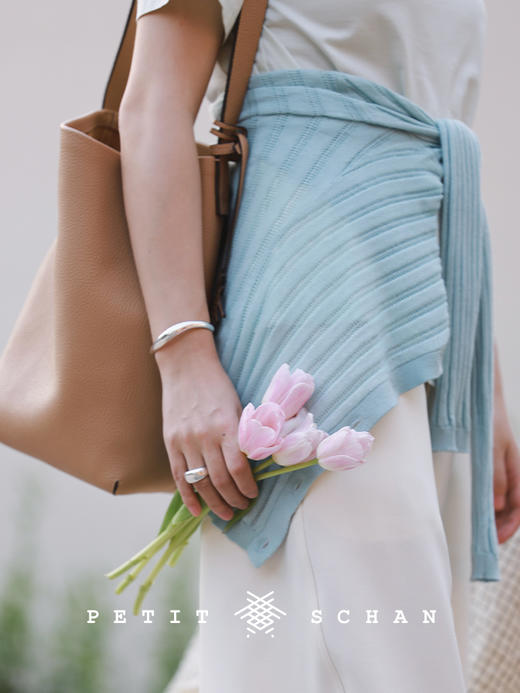 PETIT SCHAN小闪 BAG#005 Beyond deion 不可方物 精选头层牛皮托特水桶包 商品图0