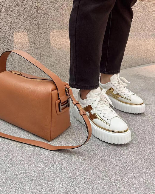 现货 THS 3.16-限时 霍根 情侣款 联名限定 全新的飞艇鞋 饼干底运动感鞋 3色 QZ077 商品图1