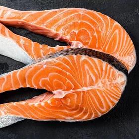【海鲜精选】智利野生三文鱼 智利南端捕捞 进口资质齐全 刺身级分割 完美橙白纹理 丰腴肉质 迷人香气