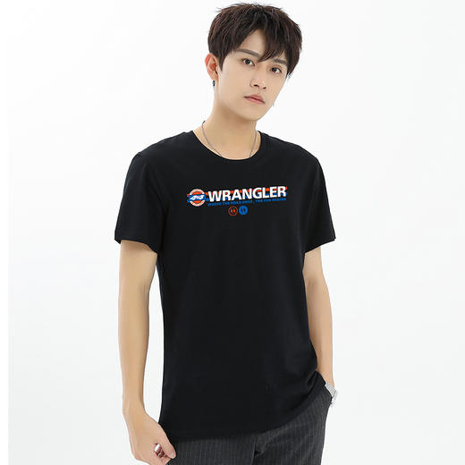 复古改装车牧马人越野休闲短袖T恤男女同款黑白色潮牌透气半袖衫 NMT-2107 商品图0