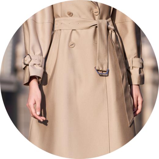 = 漆黑、弗肯红风衣HJ1D02 商品图6