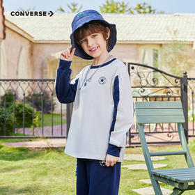 CONVERSE 春 大童小童 长袖T恤 CNVB-LK-D695