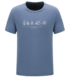 探路者男式功能短袖T恤TAJJAL81231