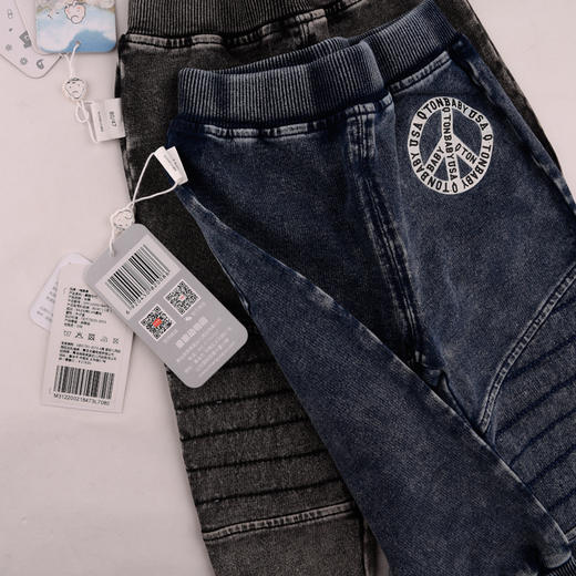 棉果果春秋季男童长裤M312200218473 商品图2