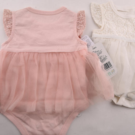 棉果果夏女童 公主裙三角连体衣连身衣哈衣M222711219331 商品图6