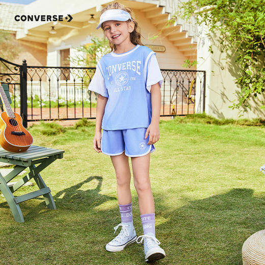 CONVERSE 夏 大童小童 短袖套装 CNVG-KS-D951 商品图11