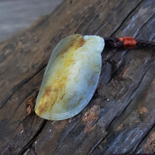 【天然正品】天然精品新疆籽料龙龟造型和田玉（祥瑞、健康）吊坠项链58.0*30.8*24.7MM（皆取最大值） 270224NJ04 商品图4