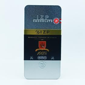 IZP可可黑巧克力(铁盒)100g