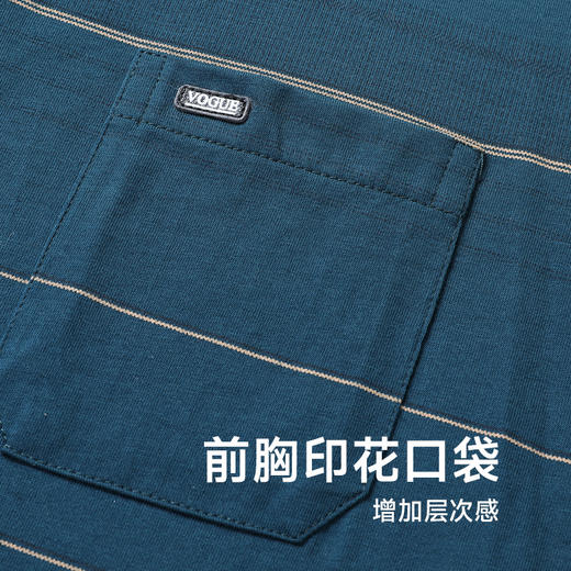 【Q】【100%棉】【新款DWP】大依优型大码短袖Polo衫口袋翻领加肥加大男士大号弹力透气舒适夏季半袖 商品图2