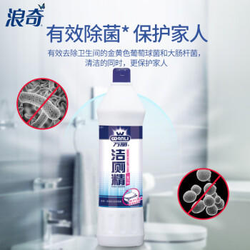 浪奇万丽强效洁厕灵400g*30瓶 除垢马桶清洁剂厕所净除味除菌洁厕液 商品图3