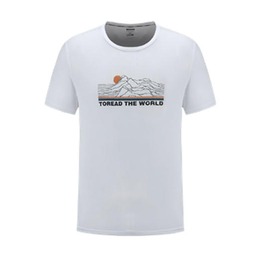 探路者男式功能短袖T恤TAJJAL81227 商品图1