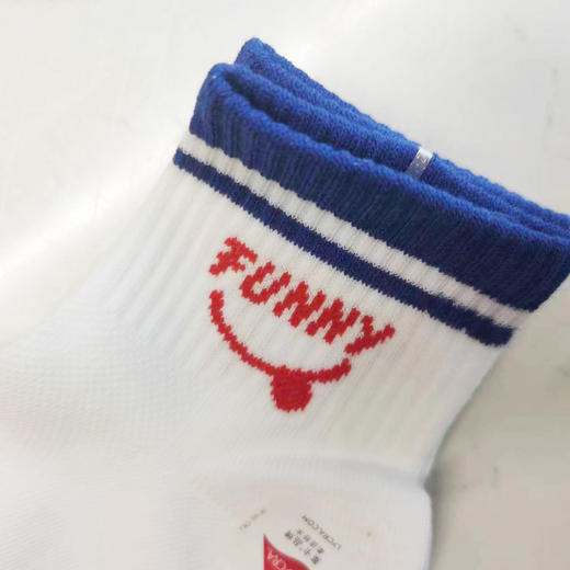 大童2024春夏中筒袜无辜精梳棉袜[2413103] 商品图3