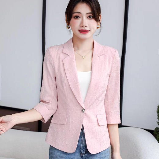 -凝脂色、漆黑色外套HJ1A52 商品图2